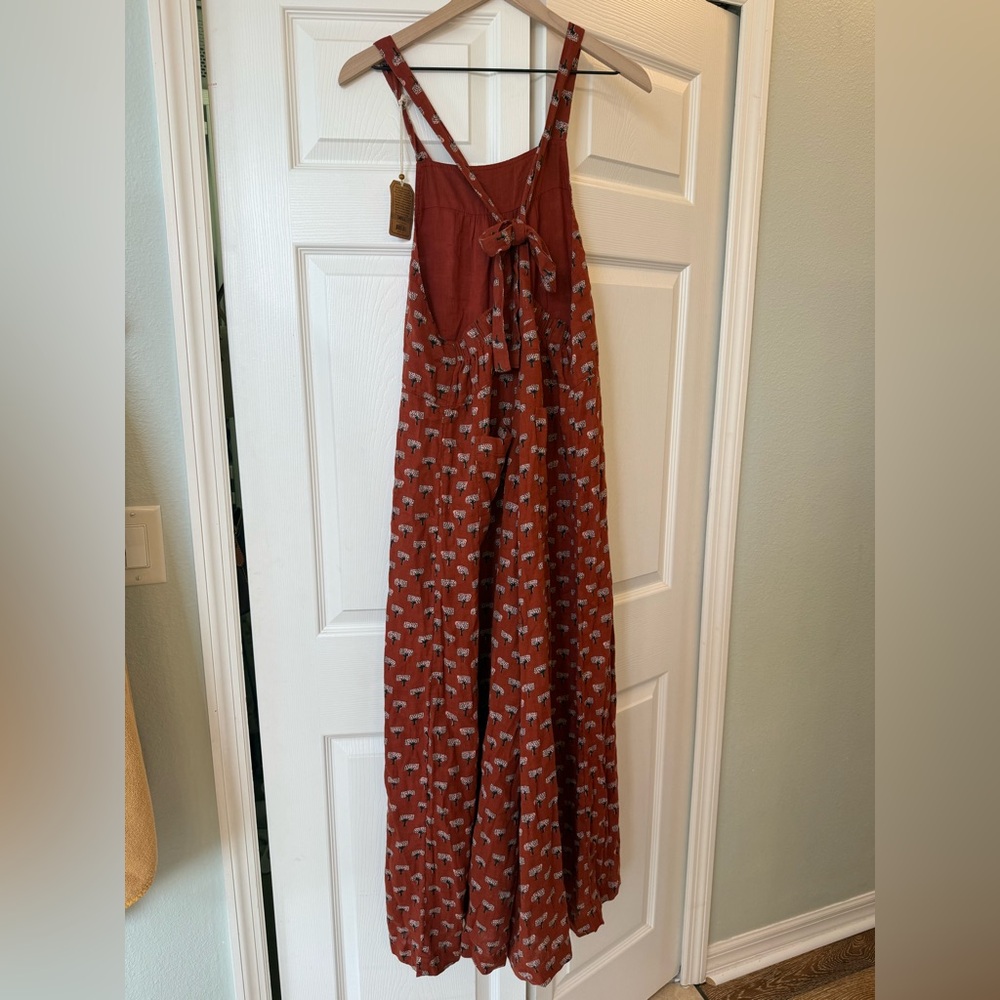 Natural Life Dakota overalls tree print NWT - Picture 8 of 11